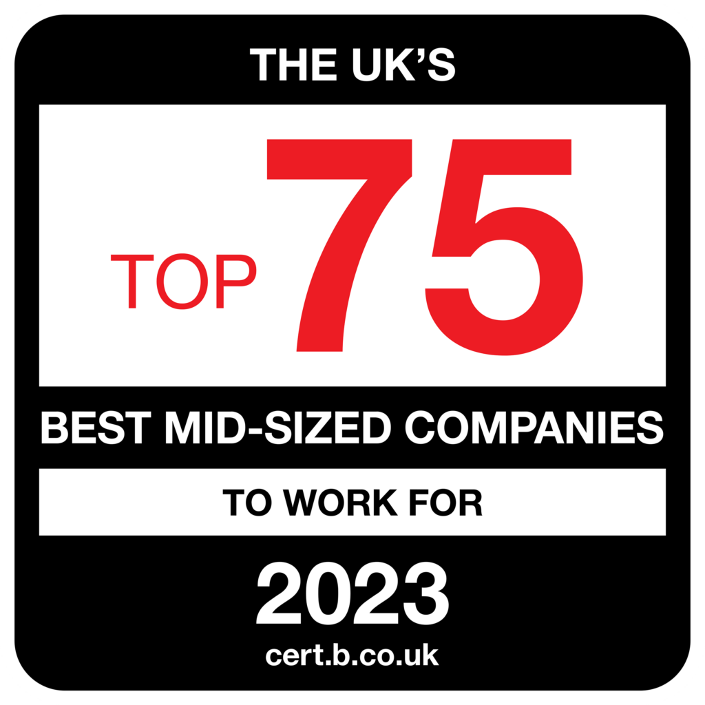 The UK's Top 75 Best Mid-Sizes Companies to work for 2023